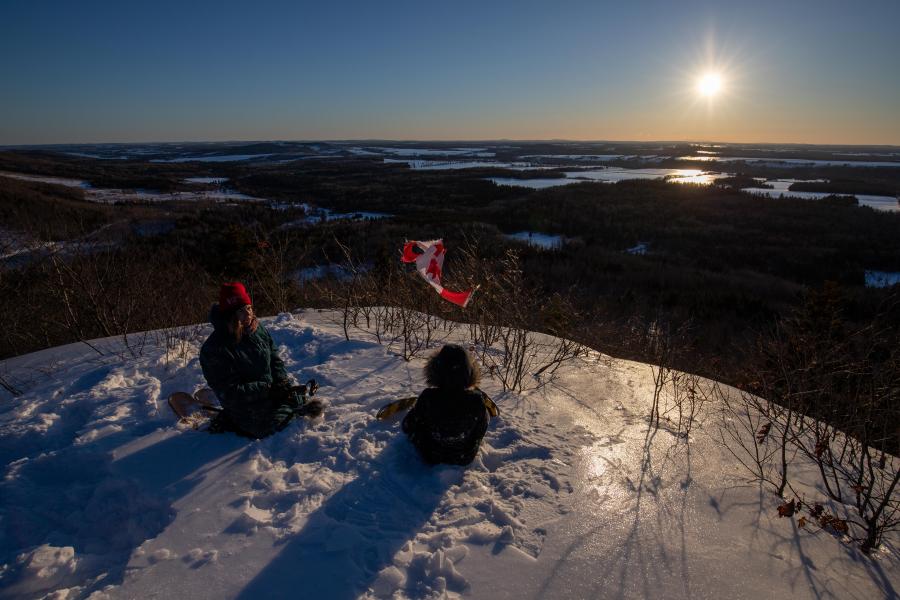 The Pinnacle Trail, Florenceville-Bristol (James Donald, HikingNB)