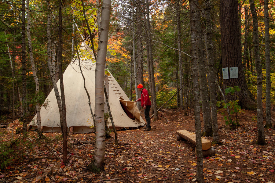Nepisiguit - Teepee Outside