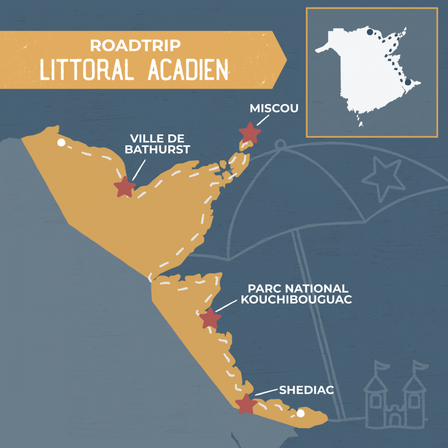 Roadtrip : Littoral acadien