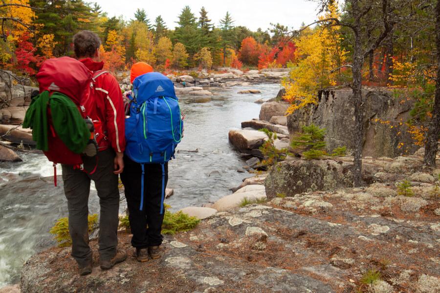 Near Pabineau Falls on the Nepisiguit Mi’gmaq Trail