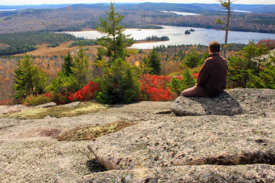 Turtle Mountain Trail near Grand Bay-Westfield